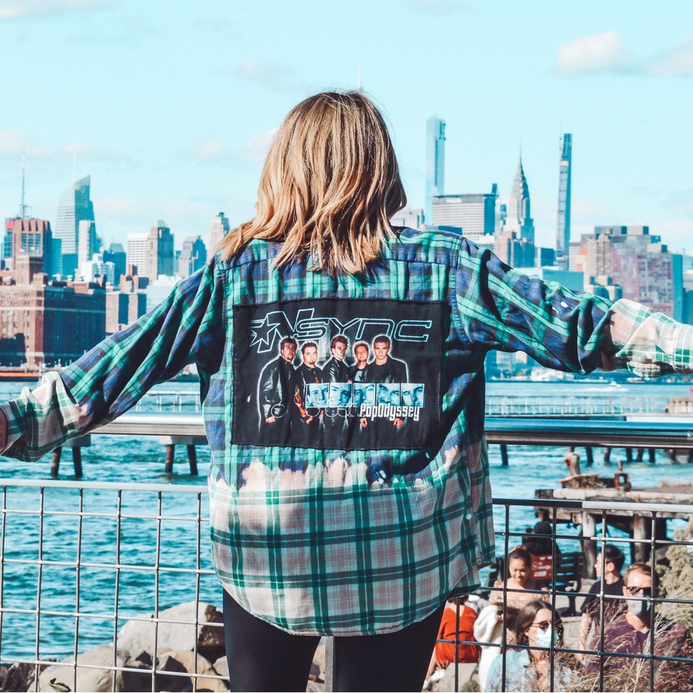 NSYNC flannel - luxe & hazel